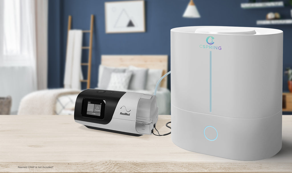 The CSpring One®: solving CPAP humidifier water chamber Dry-Out