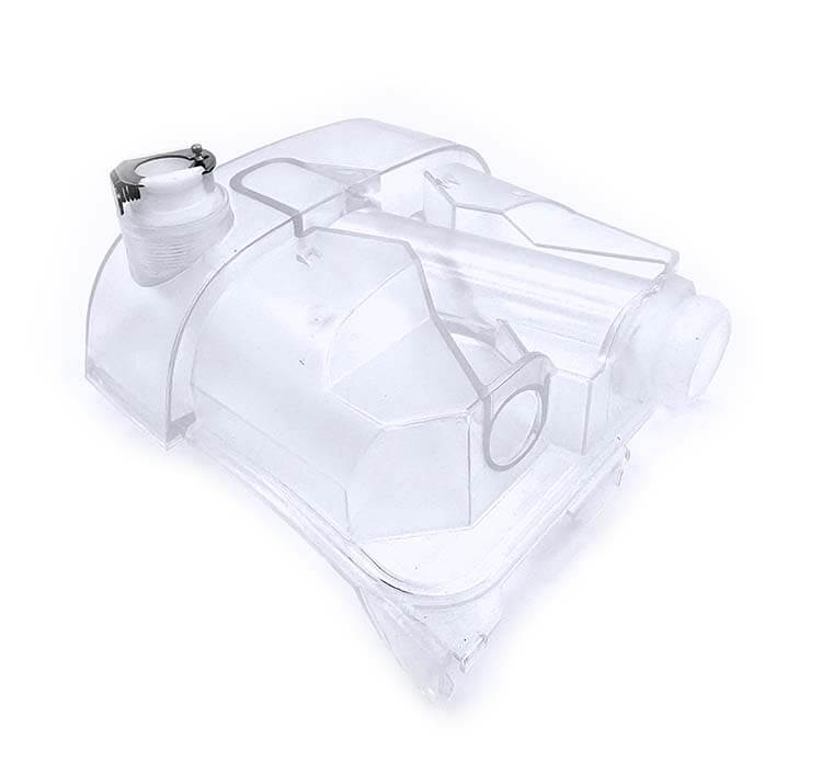 CSpring Mk2 Automatic CPAP Water Chamber System on white background, showcasing its sleek and user-friendly design
