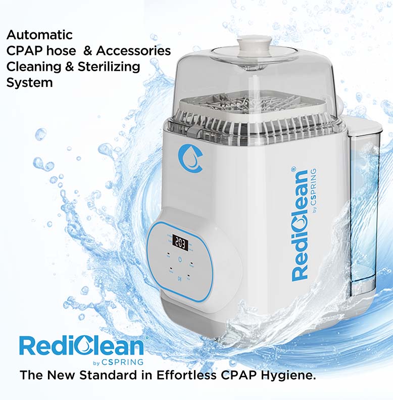 The best CPAP cleaning: CSpring RediClean®️ vs. traditional