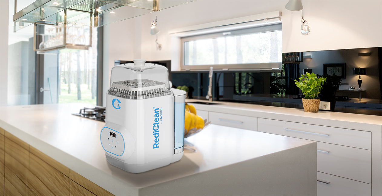 The ultimate solution for CPAP and BiPAP maintenance: The CSpring RediClean®