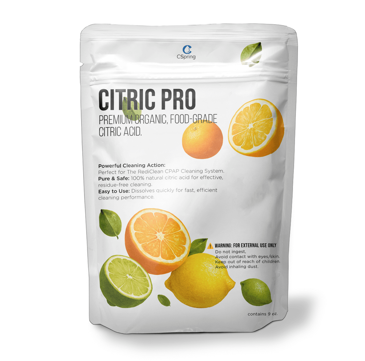 Citrium Pro CSpring Citric Pro Non-GMO Citric Acid for RediClean | Cspring™
