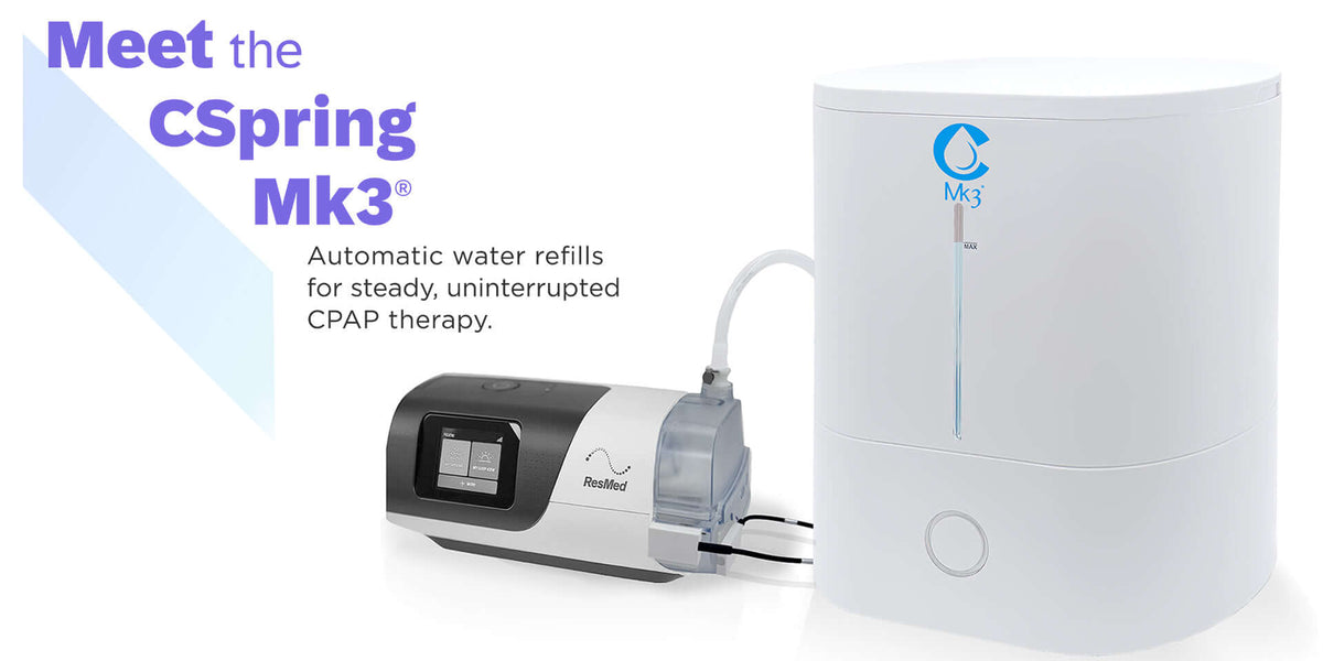 Cspring™ | Extra Large CPAP-BiPAP Water Tank Replenishing System